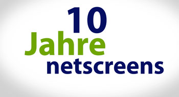 10 Jahre netscreens Jubilaeum