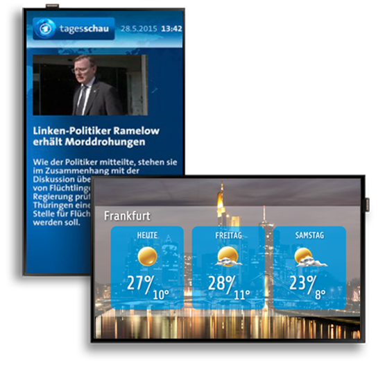 Tagesschau- und Wetter-Template