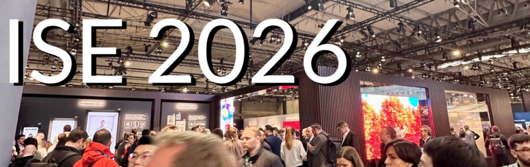 netscreens auf der ISE 2026 - netscreens Digital Signage