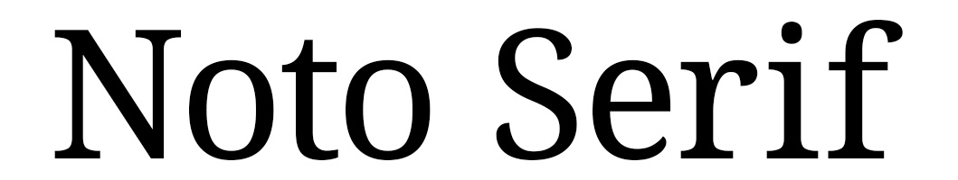 Noto Serif