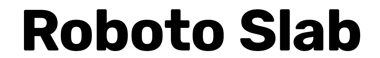 Roboto Slab Headline